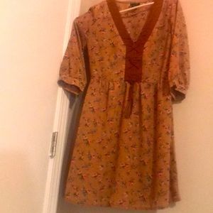 Nice flower dress and size is s looking good